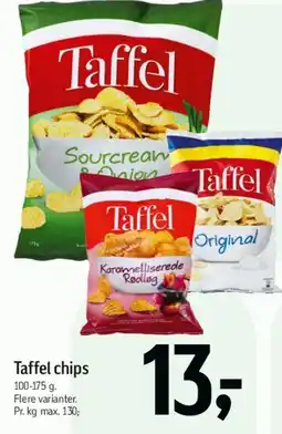 Føtex Taffel chips tilbud