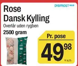 ABC Lavpris Rose Dansk Kylling tilbud