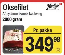 ABC Lavpris Oksefilet tilbud