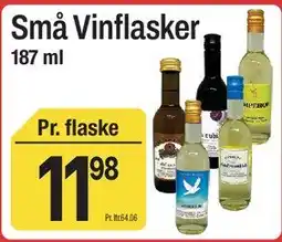 ABC Lavpris Små Vinflasker 187 ml tilbud