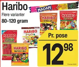 ABC Lavpris Haribo - flere varianter tilbud