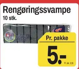 ABC Lavpris Rengøringssvampe tilbud