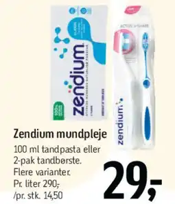 Føtex Zendium mundpleje tilbud