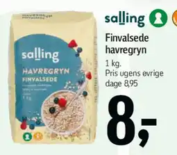 Føtex Finvalsede havregryn tilbud