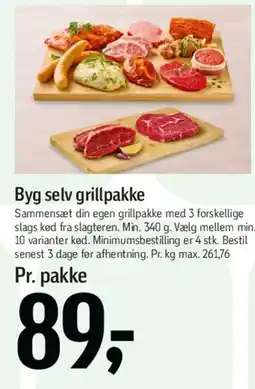 Føtex Byg selv grillpakke tilbud