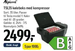 Føtex TSL35 køleboks med kompressor tilbud