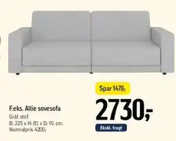 Føtex Allie sovesofa tilbud