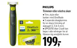 Føtex Philips OneBlade (trimmer/skær) tilbud