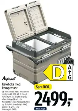 Føtex Køleboks med kompressor tilbud