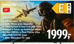 Føtex Philips 43'' LED 4K Smart TV tilbud