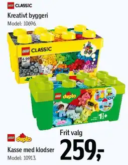 Føtex Kasse med klodser (frit valg) tilbud