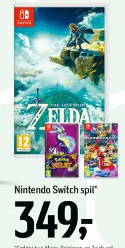 Føtex Nintendo Switch spil tilbud