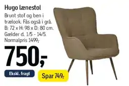 Føtex Hugo lænestol tilbud