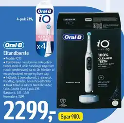 Føtex Oral-B iO eltandbørste tilbud