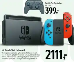 Føtex Nintendo Switch konsol tilbud