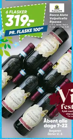 Bilka Rocca Alata Valpolicella Ripasso tilbud