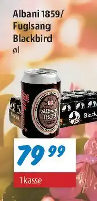 zur Krone Albani 1859 / Fuglsang Blackbird øl tilbud