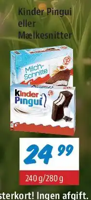zur Krone Kinder Pingui tilbud