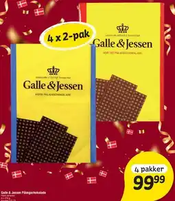 Fakta Tyskland Galle & Jessen Pålægschokolade tilbud