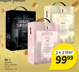 Fakta Tyskland No. 1 (Spanien) boxvin tilbud