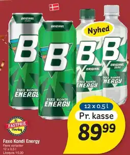 Fakta Tyskland Faxe Kondi Energy tilbud