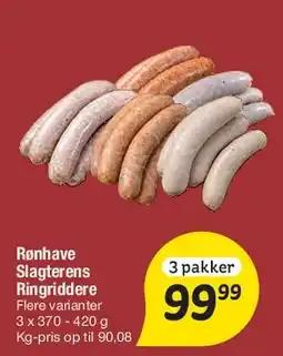 Fakta Tyskland Slagterens Ringrider (flere varianter) tilbud