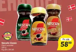 Fakta Tyskland Nescafé Classic tilbud