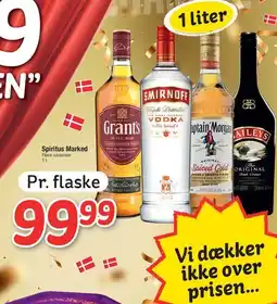 Fakta Tyskland Spiritus (1 liter) - Flere varianter tilbud
