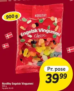 Fakta Tyskland Nordthy Engelsk Vingummi Classic tilbud