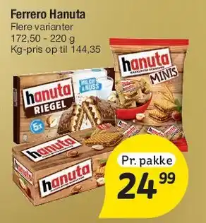 Fakta Tyskland Ferrero Hanuta tilbud