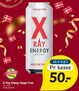 Fakta Tyskland X-Ray Energy Sugar Free tilbud