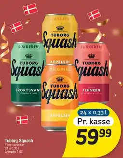 Fakta Tyskland Tuborg Squash tilbud