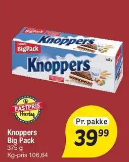 Fakta Tyskland Knoppers Big Pack tilbud