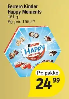 Fakta Tyskland Ferrero Kinder Happy Moments tilbud