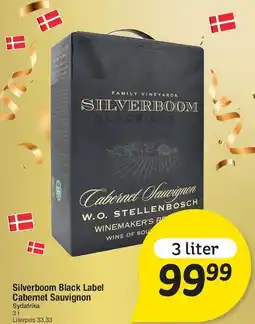 Fakta Tyskland Silverboom Black Label Cabernet Sauvignon tilbud
