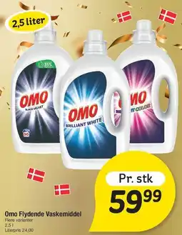 Fakta Tyskland Omo Flydende Vaskemiddel tilbud