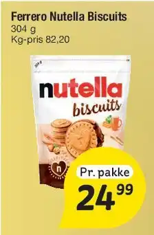 Fakta Tyskland Ferrero Nutella Biscuits tilbud