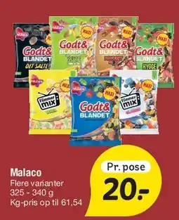 Fakta Tyskland Malaco - flere varianter tilbud