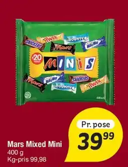 Fakta Tyskland Mars Mixed Mini tilbud