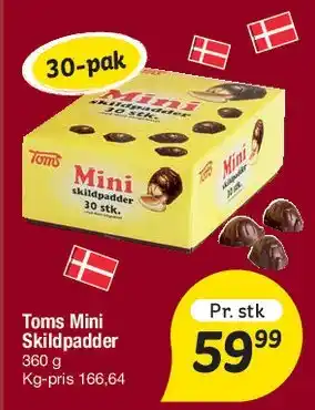 Fakta Tyskland Toms Mini Skildpadder tilbud