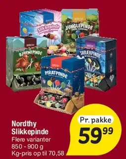 Fakta Tyskland Nordthy Slikkepinde tilbud