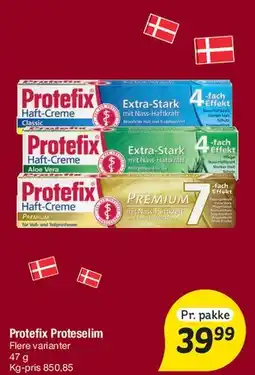 Fakta Tyskland Protefix Proteselim tilbud