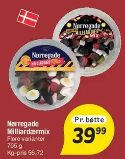 Fakta Tyskland Nørregade Milliardermix (rund bøtte) tilbud