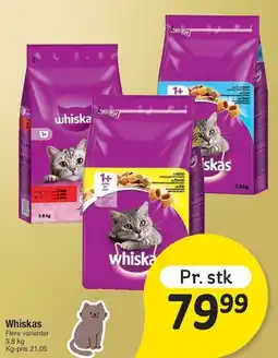 Fakta Tyskland Whiskas (stor pose) tilbud