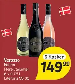 Fakta Tyskland Verosso (6 flasker) tilbud