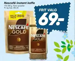 Bilka Nescafé instant kaffe tilbud