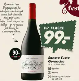 Bilka Sancta Yusta Gernacha tilbud