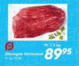 Bilka Økologisk flanksteak tilbud