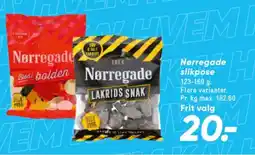 Bilka Nørregade slikpose tilbud