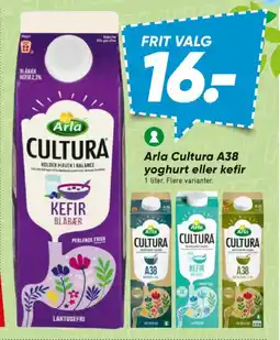 Bilka Arla Cultura A38 yoghurt eller kefir tilbud